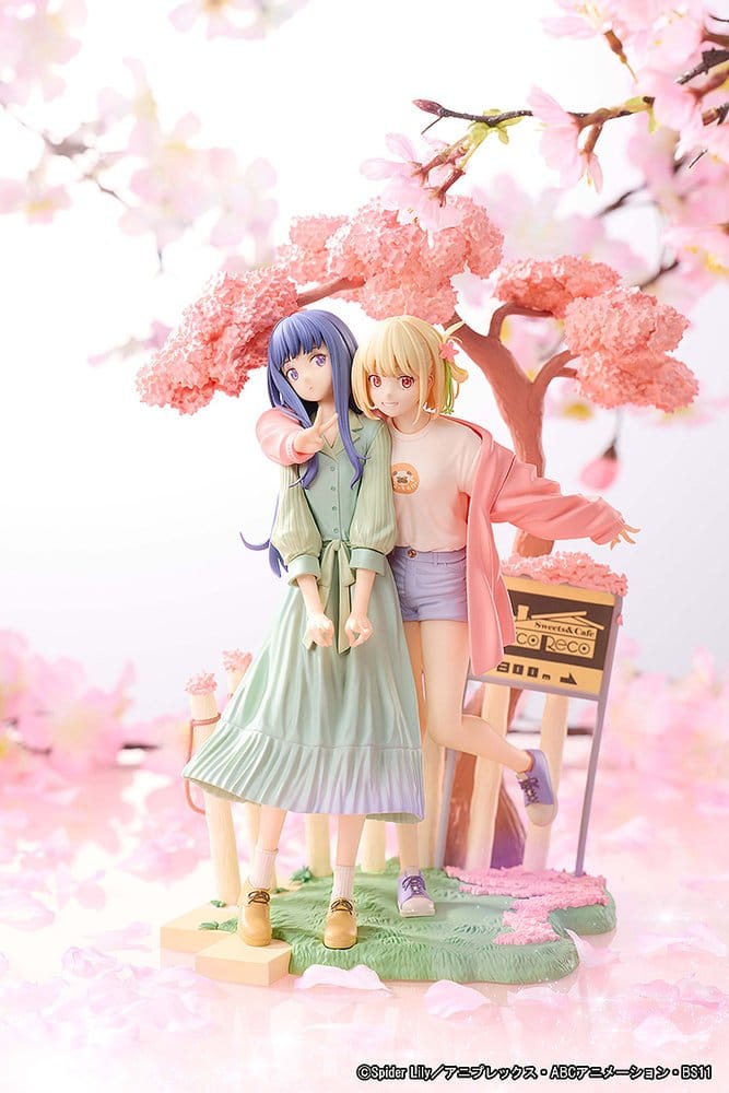 LYCORIS RECOIL PACK DE 2 FIGURAS PVC CHISATO NISHIKIGI & TAKINA INOUE SPRING VER.