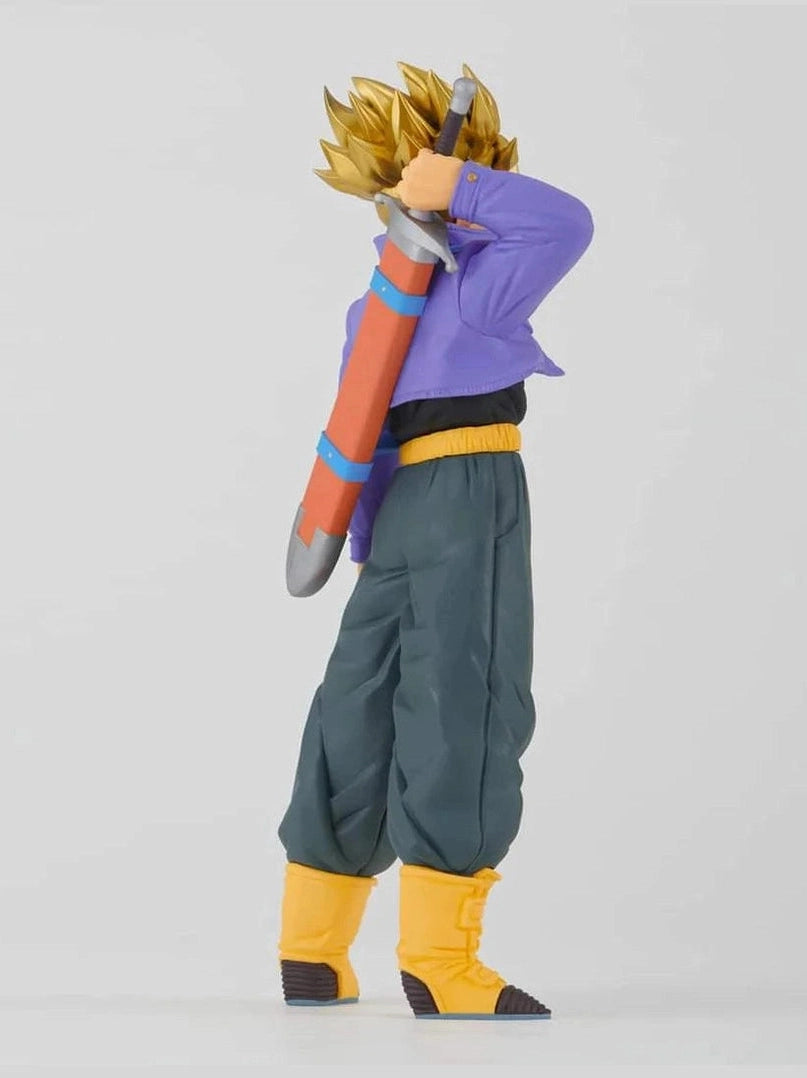 DRAGON BALL Z FIGURA TRUNKS SUPER SAIYAN BLOOD OF SAIYANS BANPRESTO COMO NUEVA