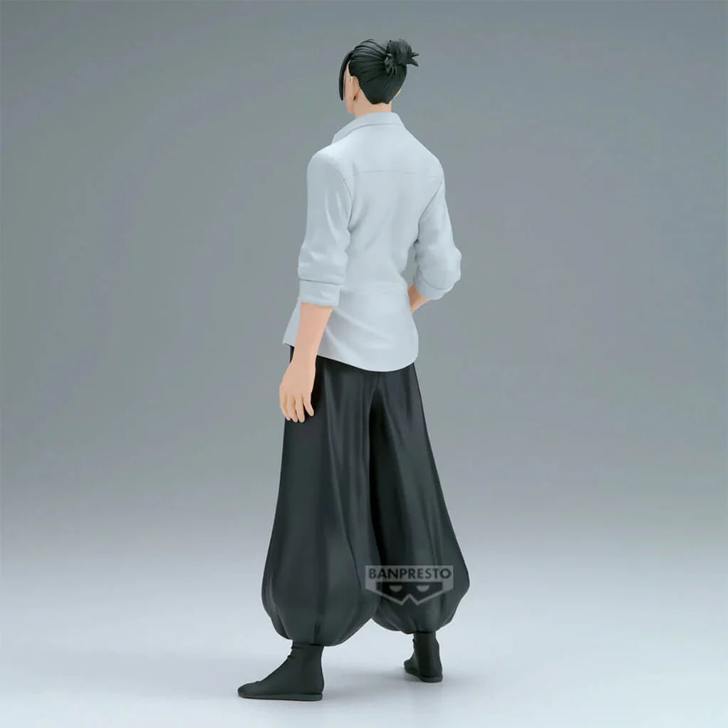 JUJUTSU KAISEN FIGURA SUGURU GETO KAIDAMA-TAMAORI II KING OF ARTIST COMO NUEVA PREVENTA 3-4 SEM.