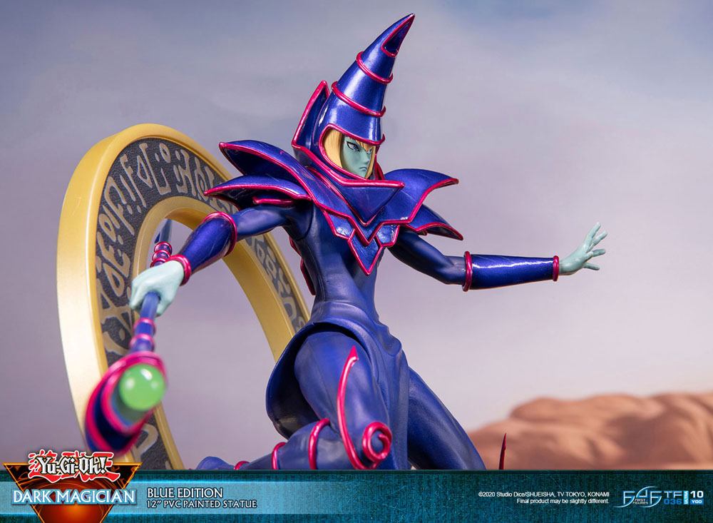 YU-GI-OH! ESTATUA PVC DARK MAGICIAN BLUE VERSION