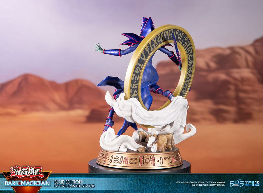 YU-GI-OH! ESTATUA PVC DARK MAGICIAN BLUE VERSION