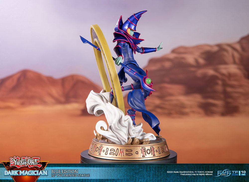 YU-GI-OH! ESTATUA PVC DARK MAGICIAN BLUE VERSION