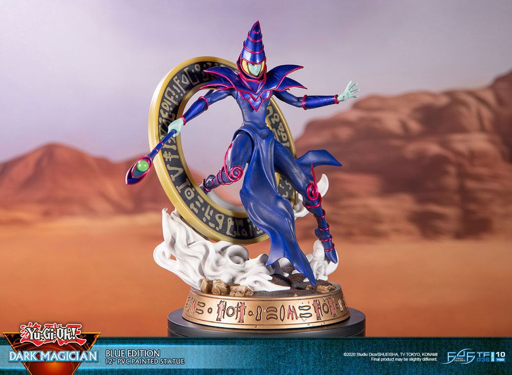 YU-GI-OH! ESTATUA PVC DARK MAGICIAN BLUE VERSION