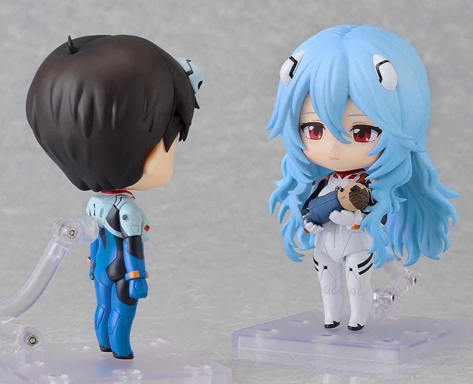 REBUILD OF EVANGELION NENDOROID FIGURA REI AYANAMI: LONG HAIR VER.