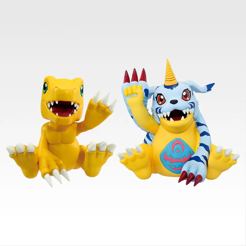 DIGIMON CLASH OF LIGHT AND DARKNESS ICHIBAN KUJI PRIZE C AGUMON Y GABUMON