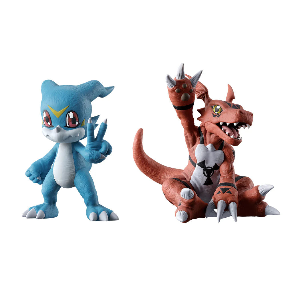 DIGIMON TWO POWERS THAT EMIT LIGHT FIGURA SOUL MASTER ICHIBAN KUJI VEEMON & GUILMON PRIZE C