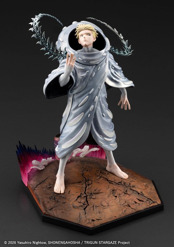 TRIGUN STARGAZE ESTATUA ARTFXJ PVC 1/8 MILLIONS KNIVES TRIGUN STAMPEDE VER.
