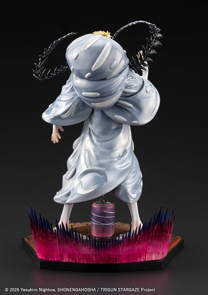 TRIGUN STARGAZE ESTATUA ARTFXJ PVC 1/8 MILLIONS KNIVES TRIGUN STAMPEDE VER.