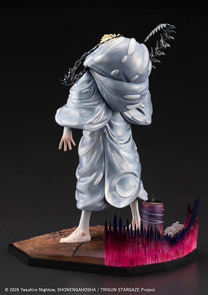 TRIGUN STARGAZE ESTATUA ARTFXJ PVC 1/8 MILLIONS KNIVES TRIGUN STAMPEDE VER.