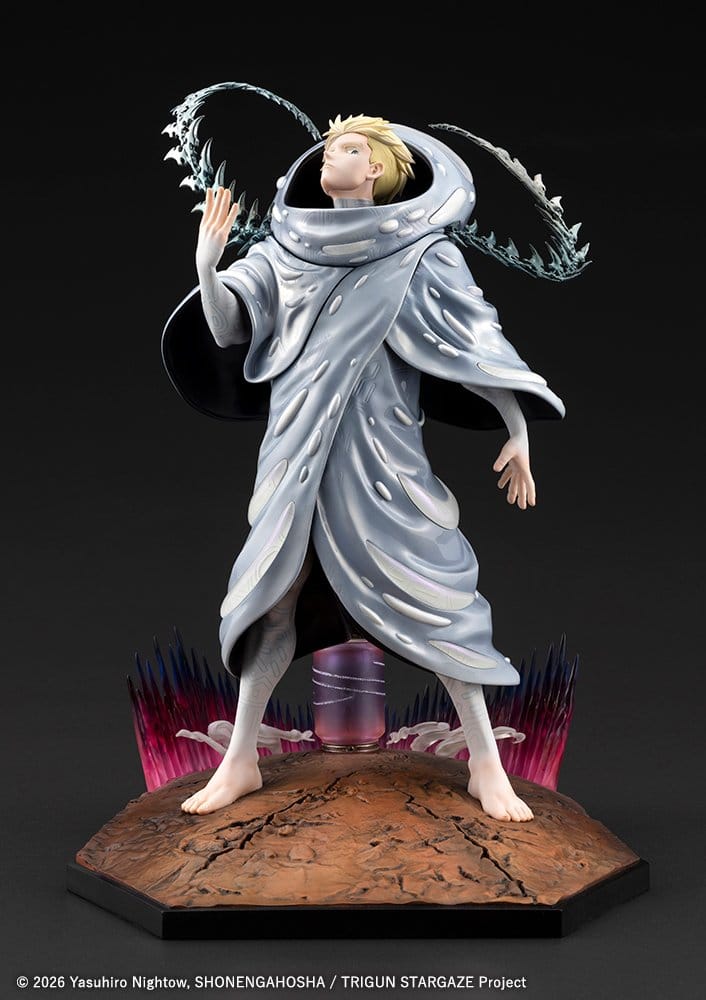 TRIGUN STARGAZE ESTATUA ARTFXJ PVC 1/8 MILLIONS KNIVES TRIGUN STAMPEDE VER.