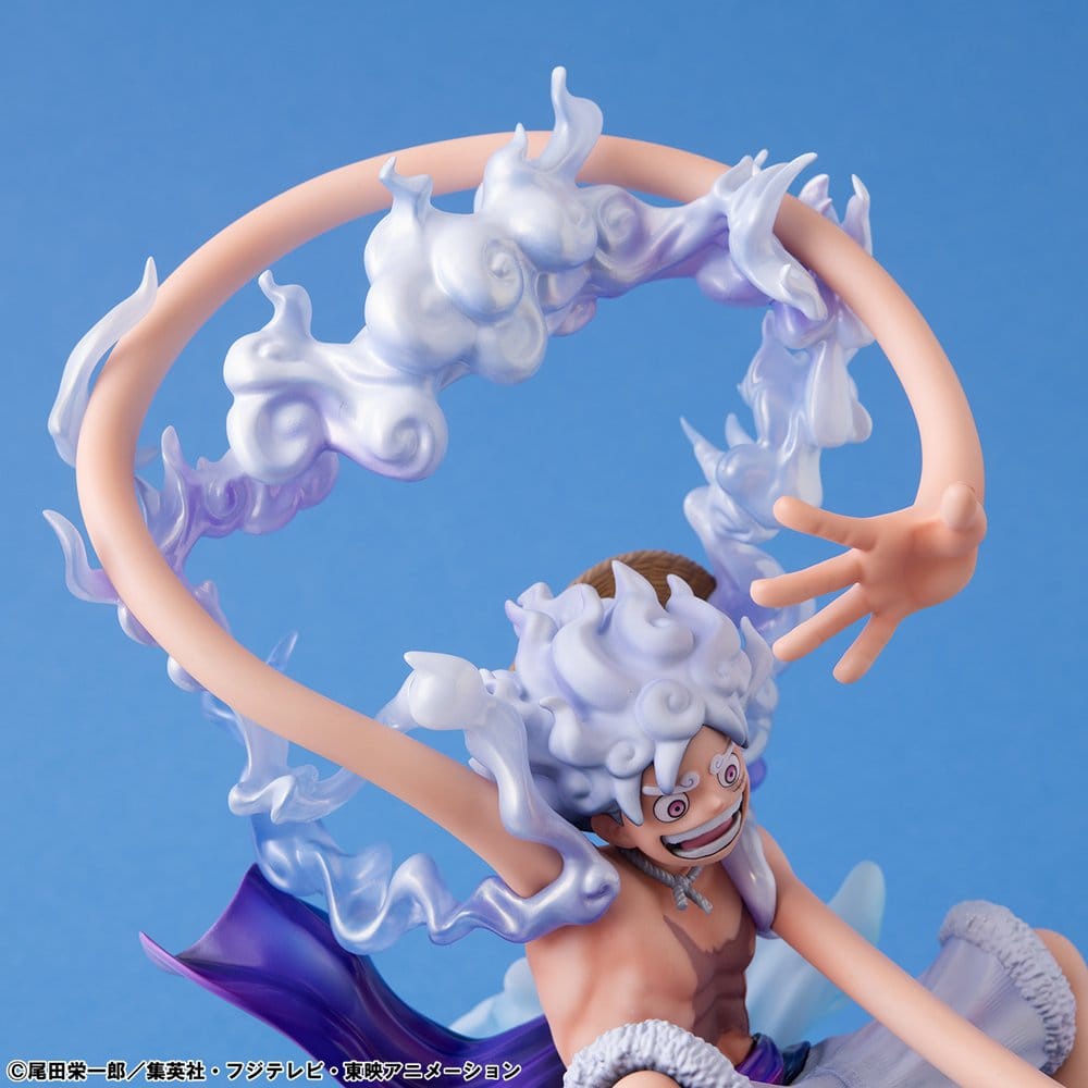 ONE PIECE FIGURA PVC PORTRAIT.OF.PIRATES "EVOLUTIONARY HISTORY" MONKEY D. LUFFY "GEAR FIFTH"