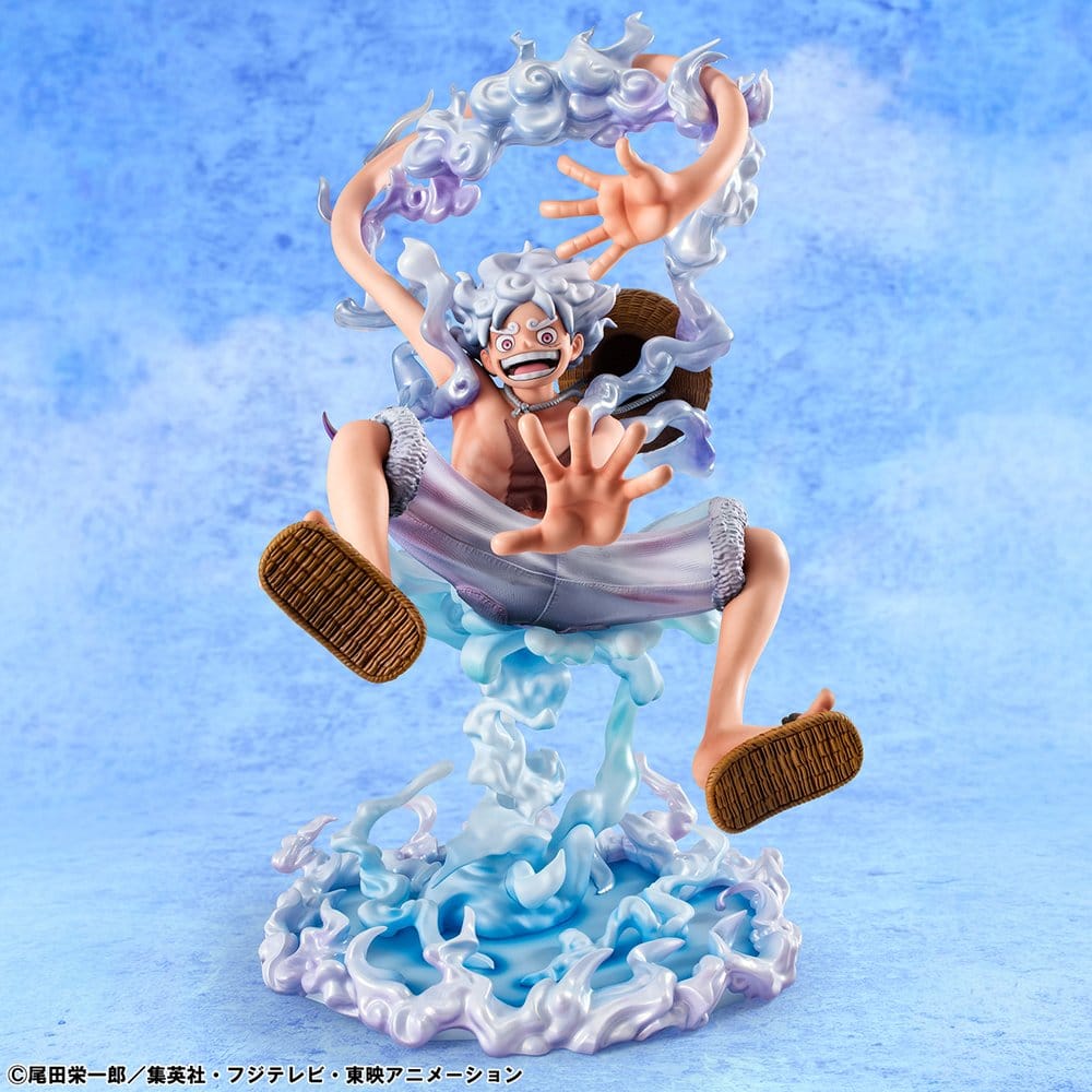 ONE PIECE FIGURA PVC PORTRAIT.OF.PIRATES "EVOLUTIONARY HISTORY" MONKEY D. LUFFY "GEAR FIFTH"
