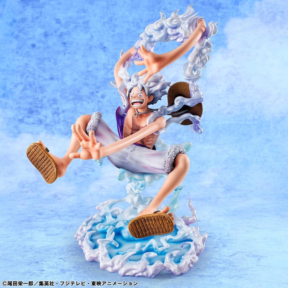 ONE PIECE FIGURA PVC PORTRAIT.OF.PIRATES "EVOLUTIONARY HISTORY" MONKEY D. LUFFY "GEAR FIFTH"
