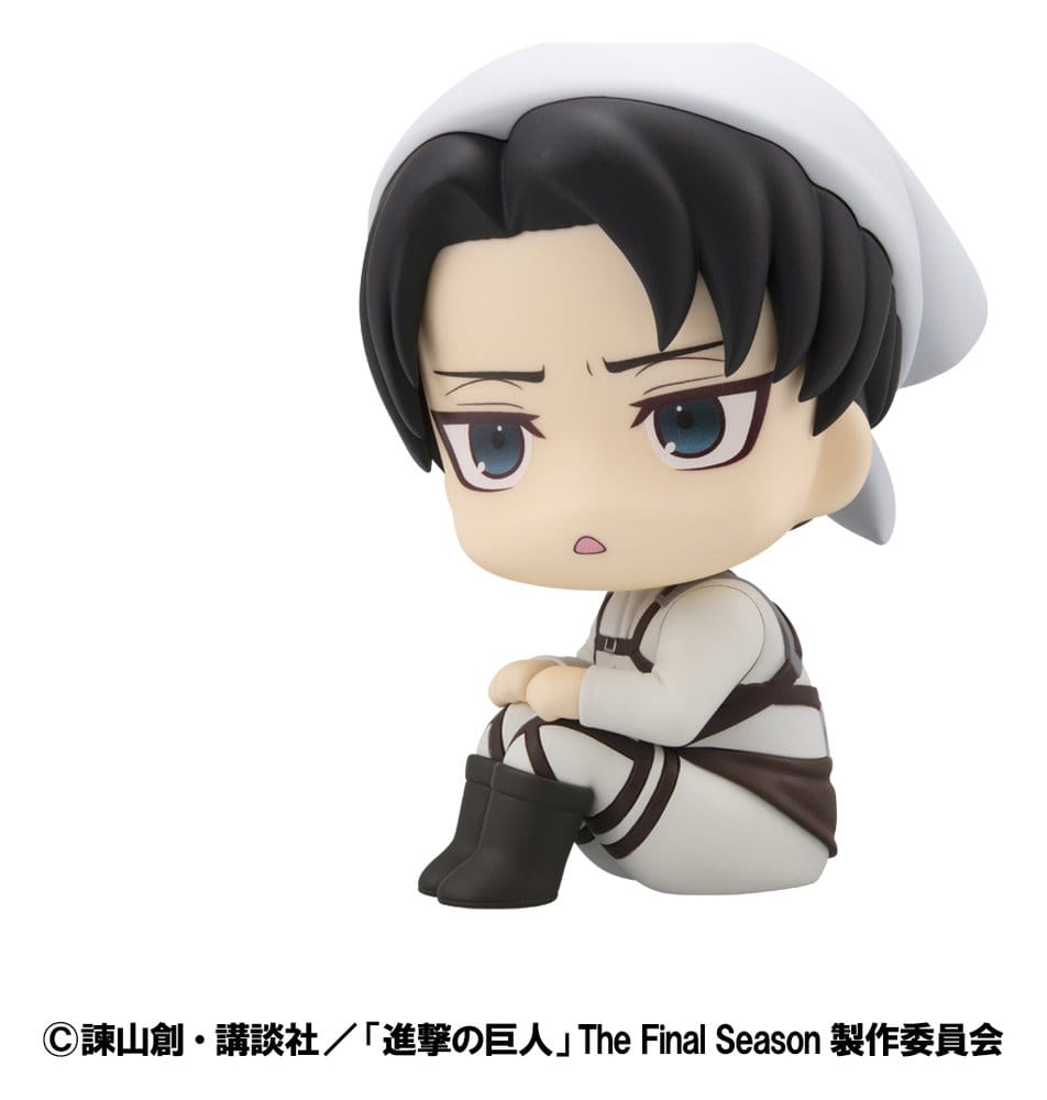 ATTACK ON TITAN ESTATUA PVC LOOK UP LEVI CLEANING UP VER.