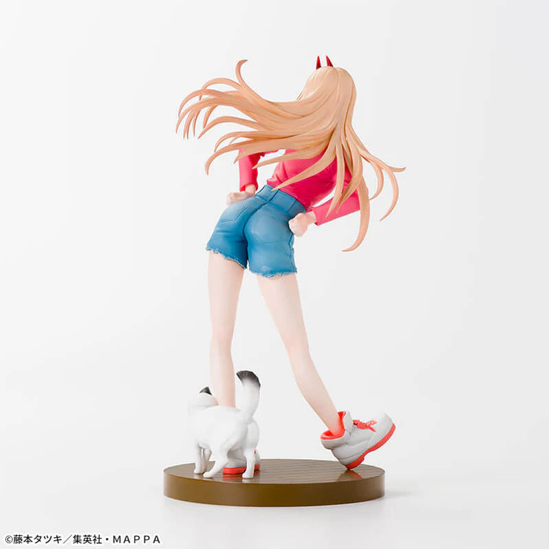 FIGURA CHAINSAW MAN POWER LUMINASTA COMO NUEVA