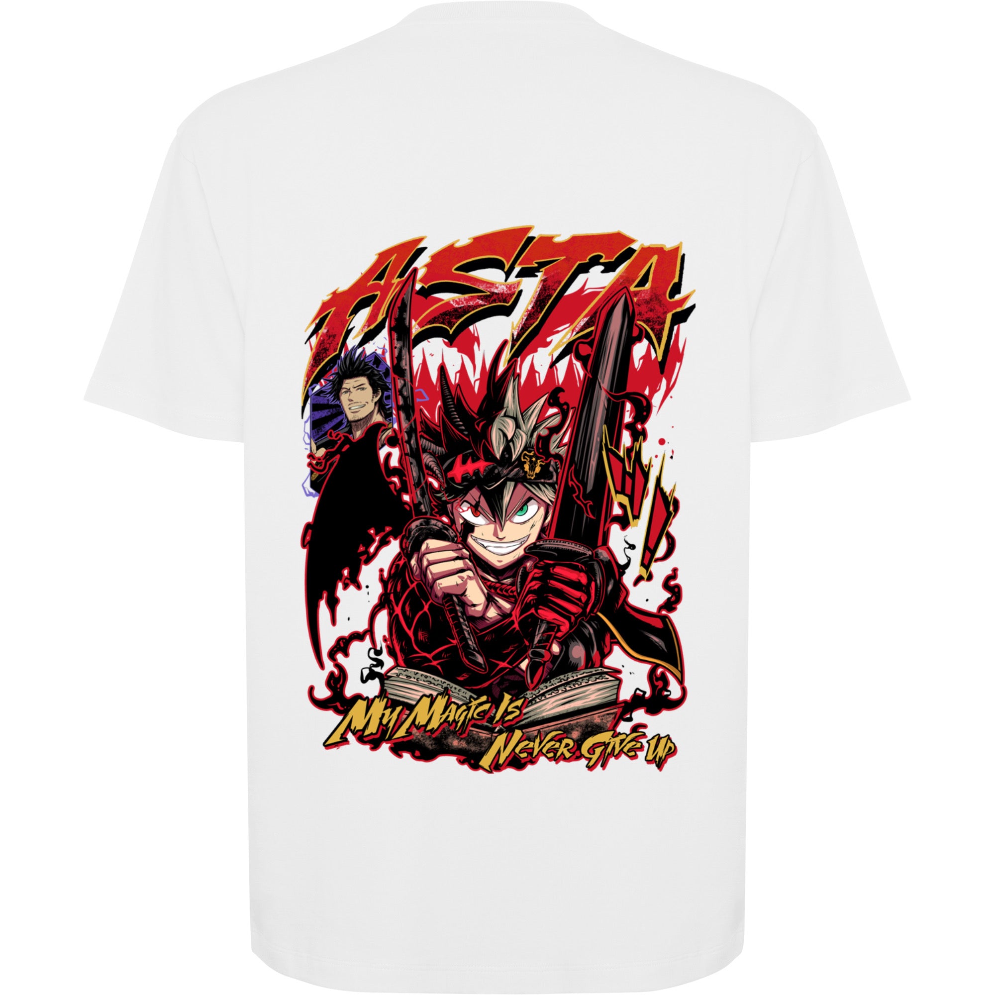 BLACK CLOVER CAMISETA ASTA OTAKU VILLAGE BULL CA6560