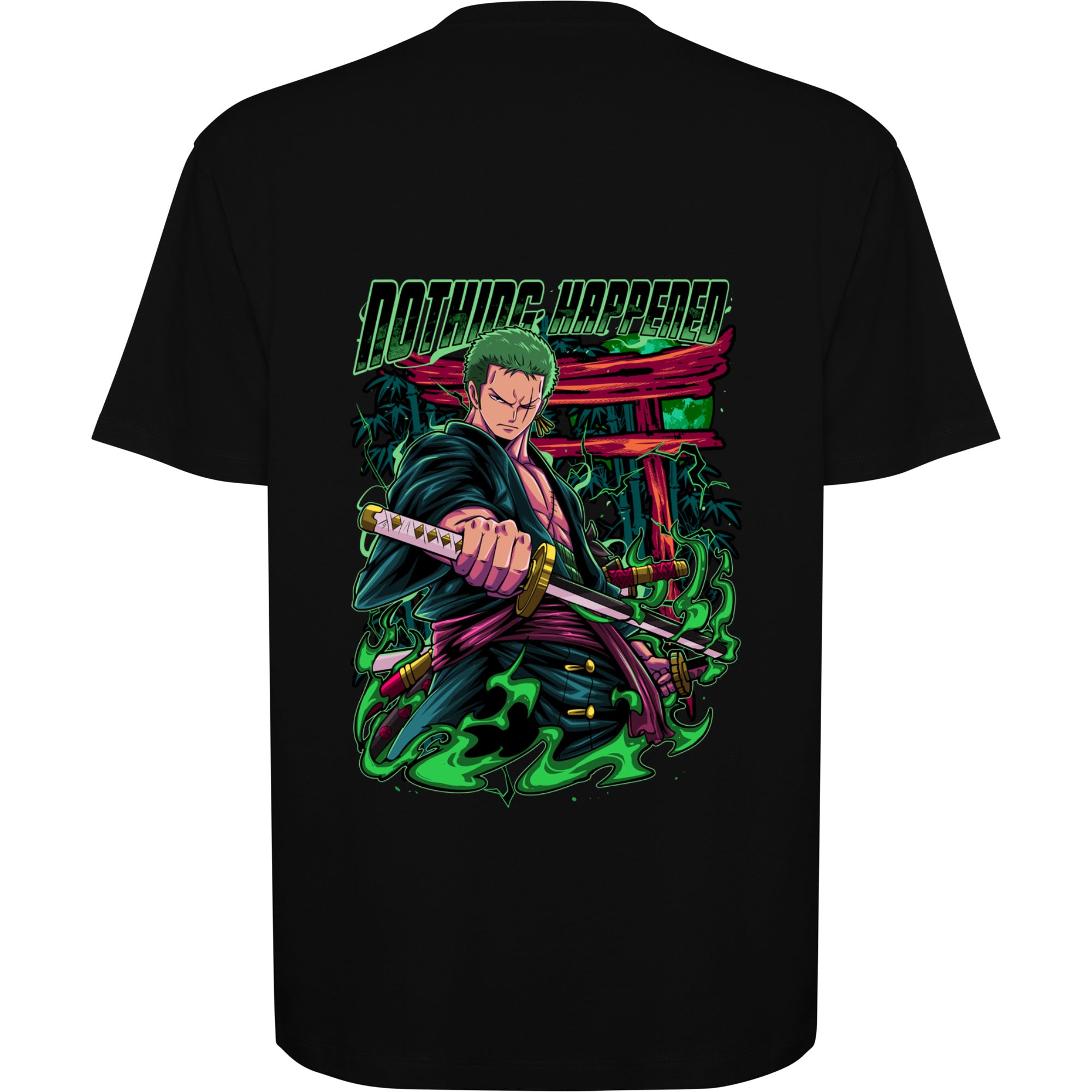 ONE PIECE CAMISETA RORONOA ZORO OTAKU VILLAGE BULL CA6560